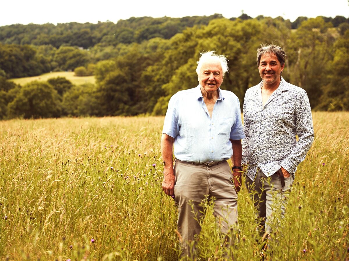 Sir David Attenbourough and Rob.JPG