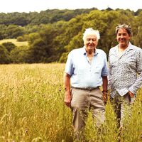 Sir David Attenbourough and Rob.JPG